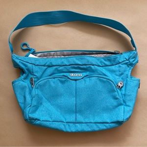 Blue doona diaper bag